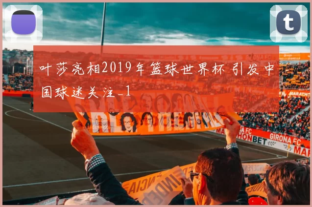 叶莎亮相2019年篮球世界杯 引发中国球迷关注_1