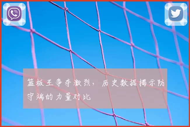 篮板王争夺激烈,历史数据揭示防守端的力量对比